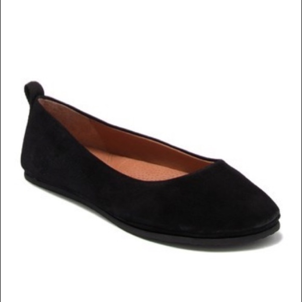 Gentle Souls- Black Dana Flats